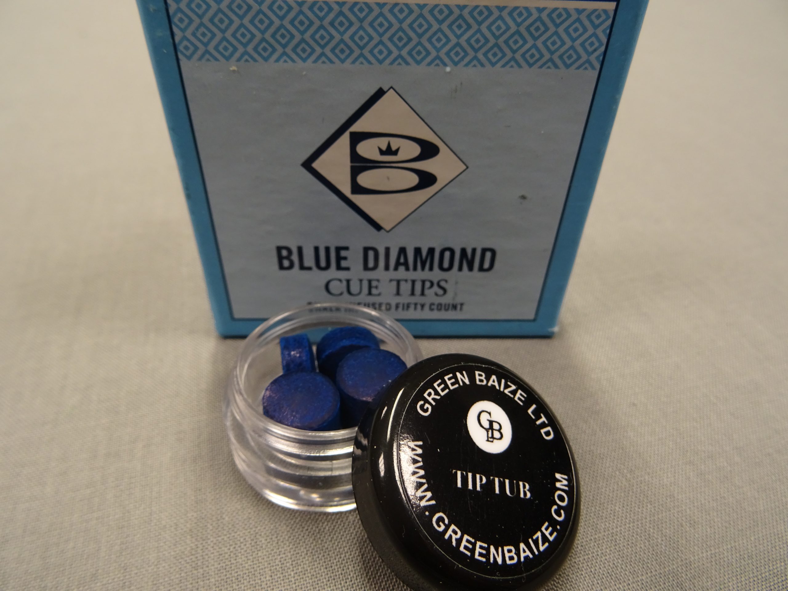 Brunswick Blue Diamond Cue Tips - 10mm - x 5