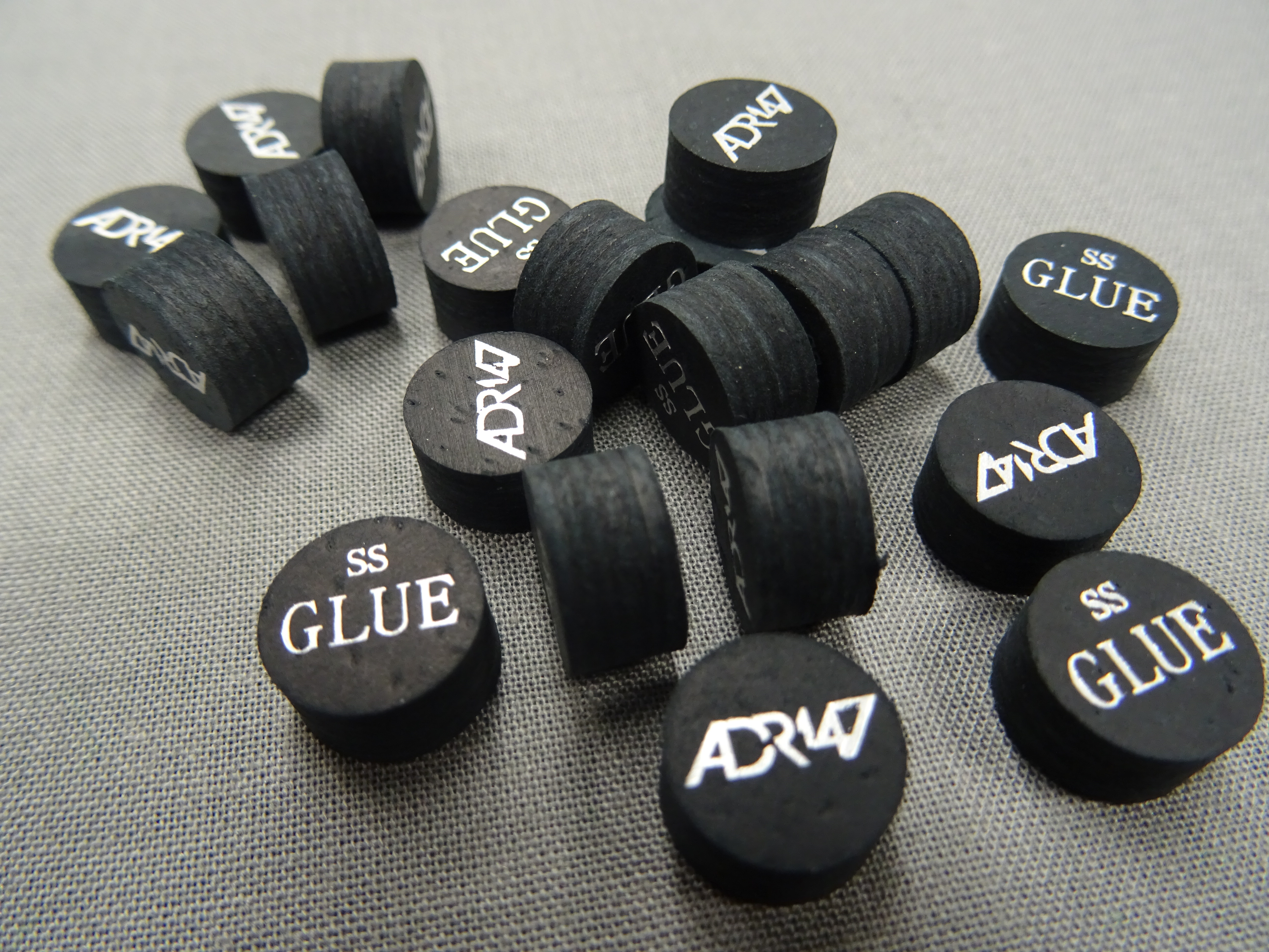ADR147 Professional Black Cue Tip - Super Soft - 11mm