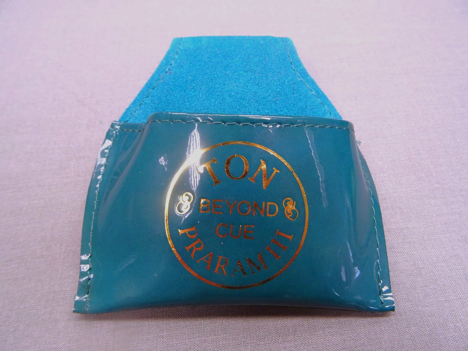 Ton Praram Beyond Leather Chalk Pouch – Turquoise 