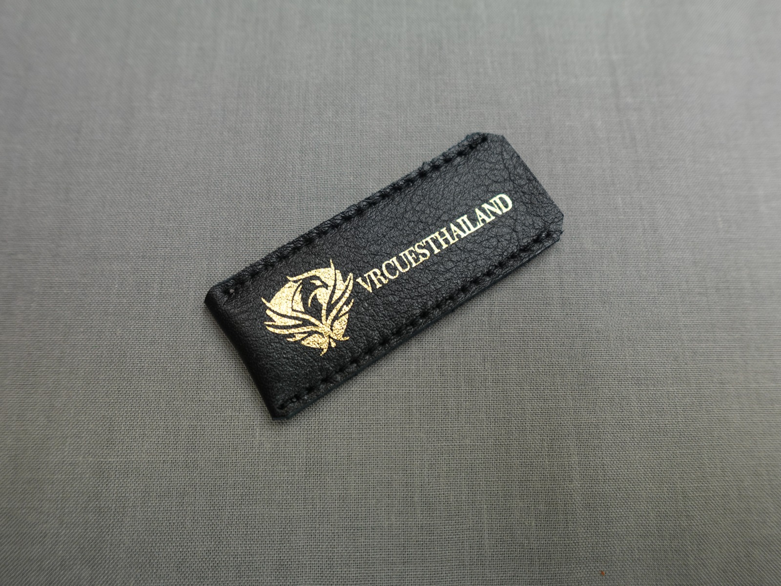 VR Leather Tip Protector Black *NEW LOGO*