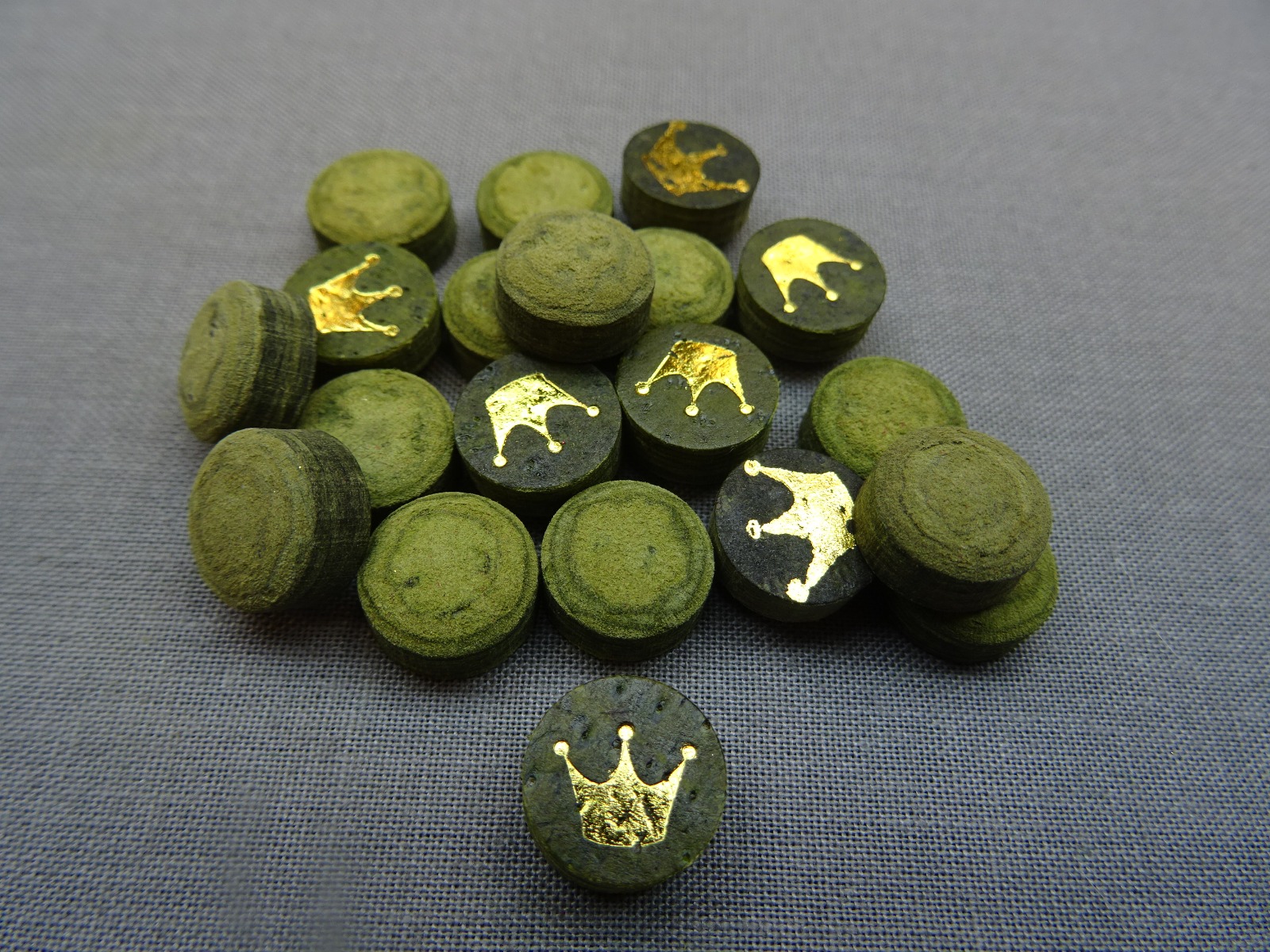 Triple Crown Green Laminated Tip - 11mm -  Medium x 1