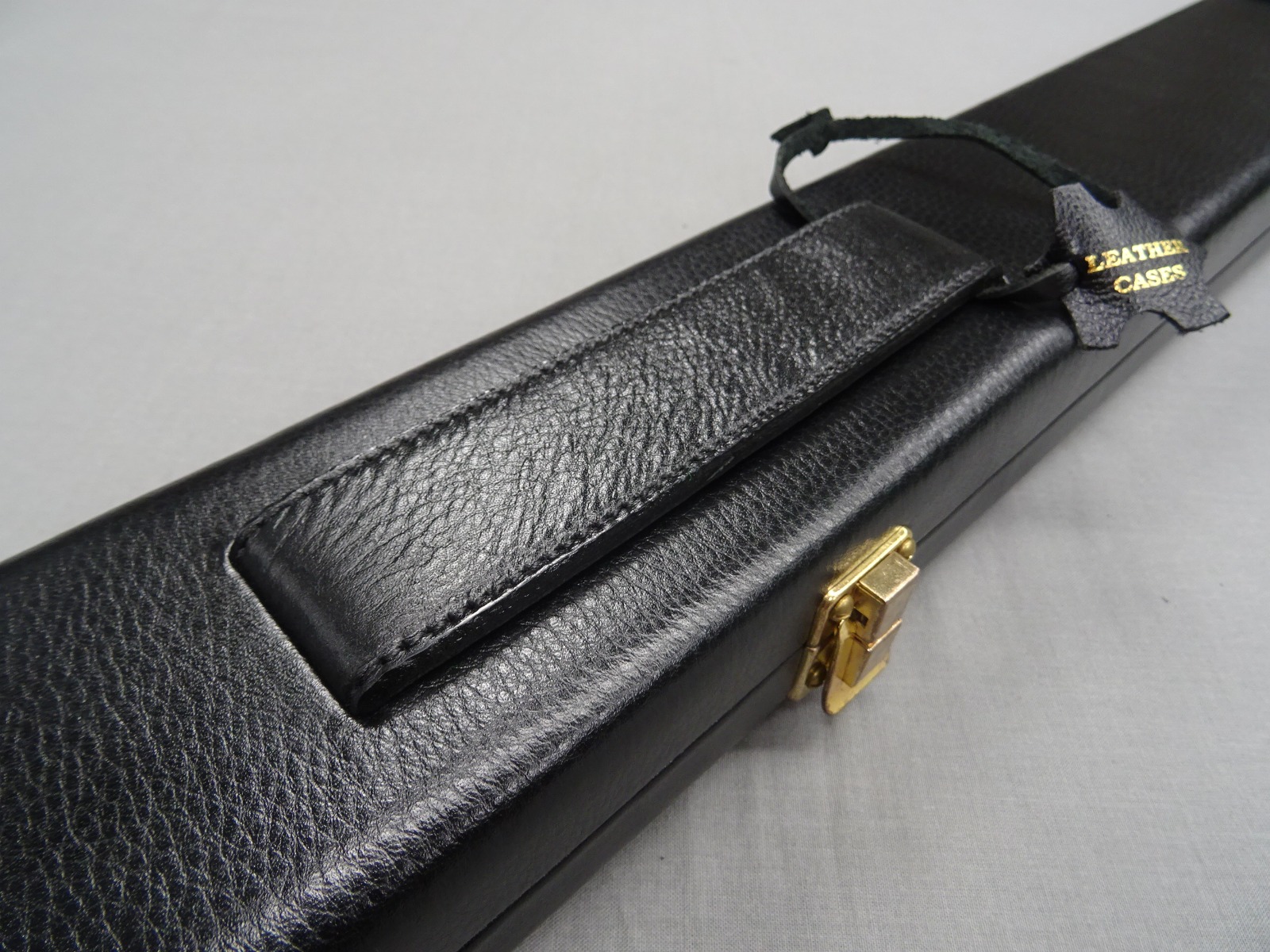Ton Praram III Leather Case – 1 pc Double  – Black
