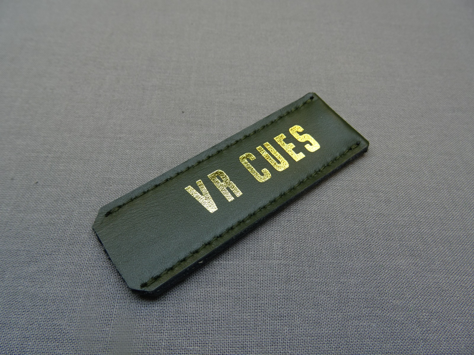 VR Leather Tip Protector Green