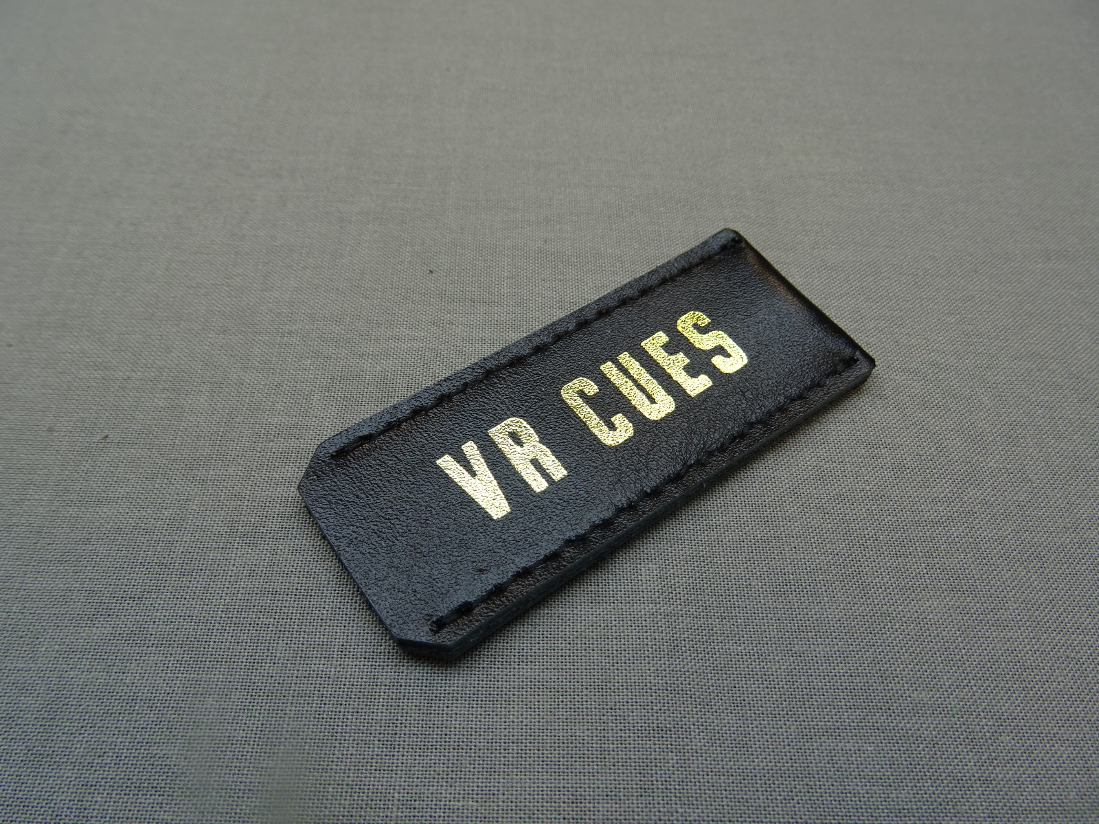 VR Leather Tip Protector Black