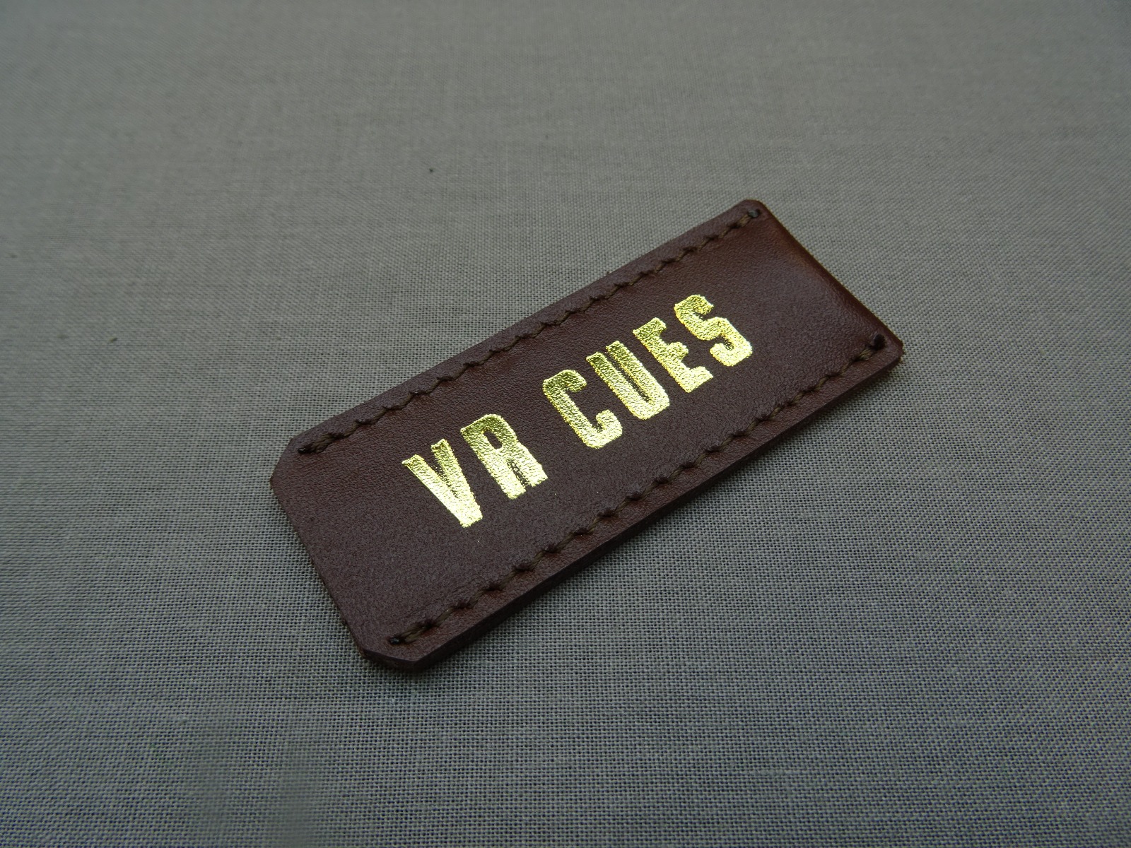 VR Leather Tip Protector Brown