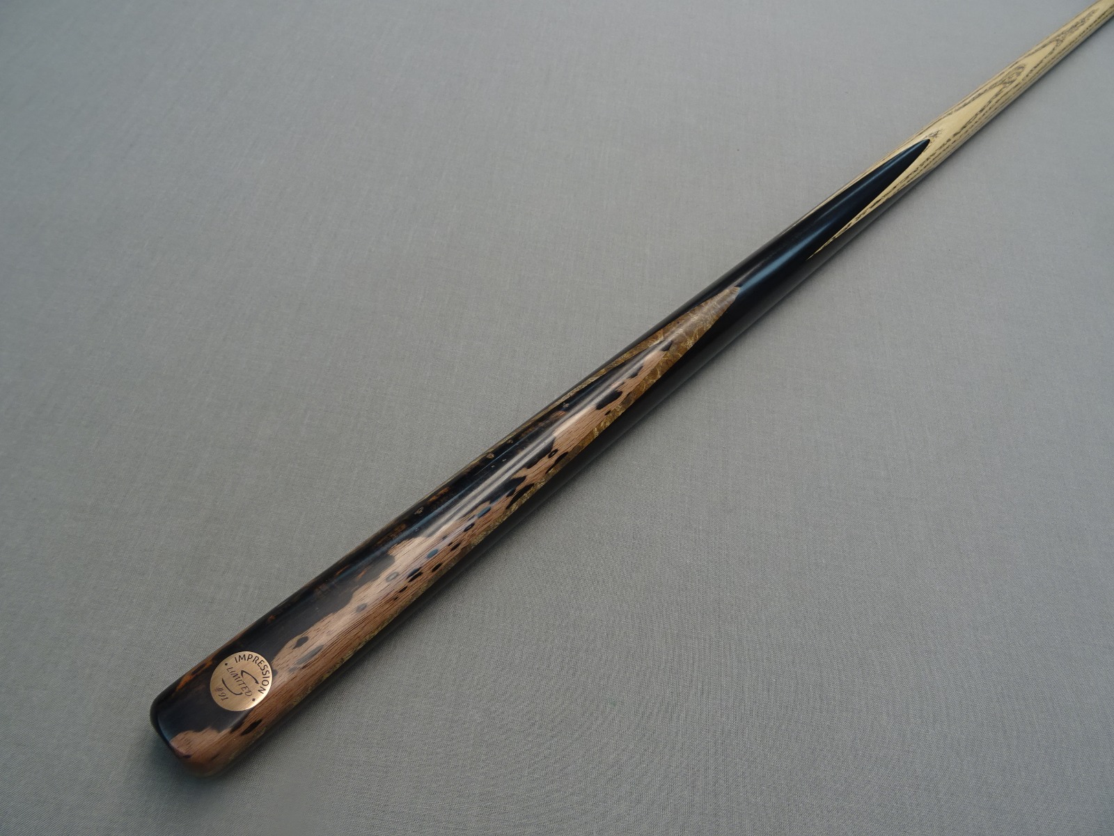 Impression Cues Limited S #91 - 1 pc - Ash - 9.5mm – 57" – 18oz