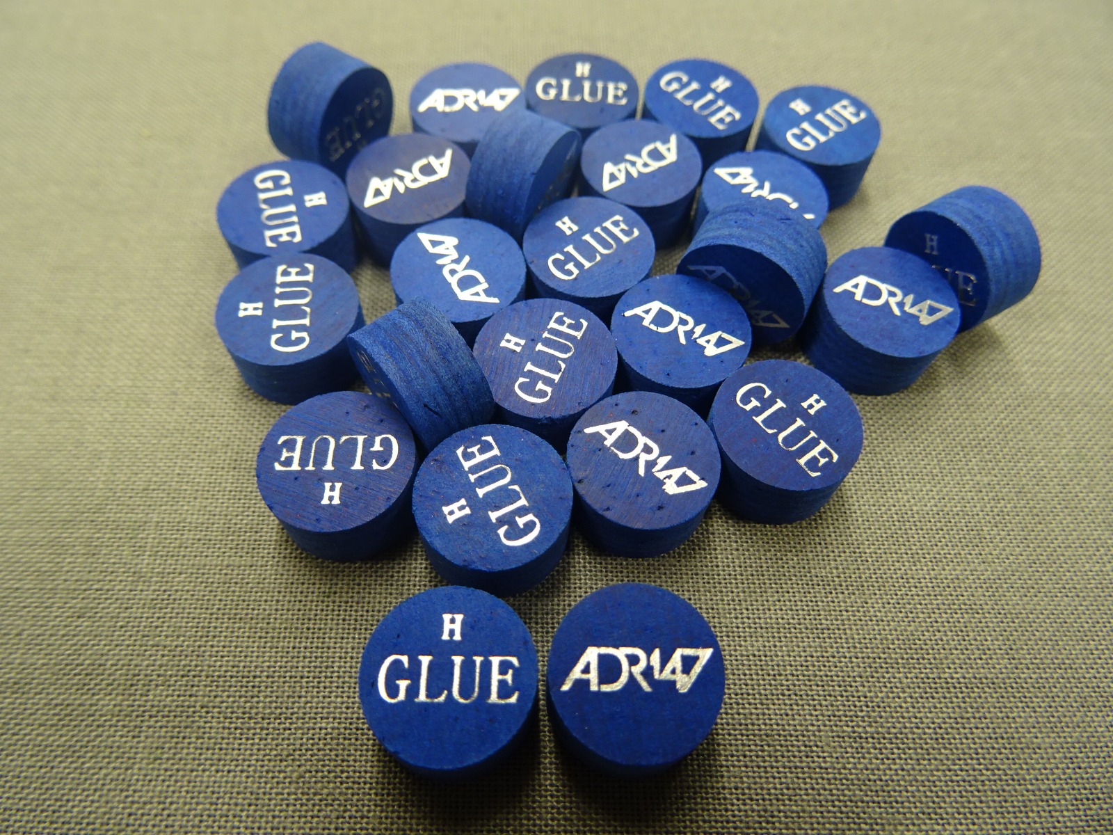 ADR147 Professional Blue Cue Tip - Hard - 11mm