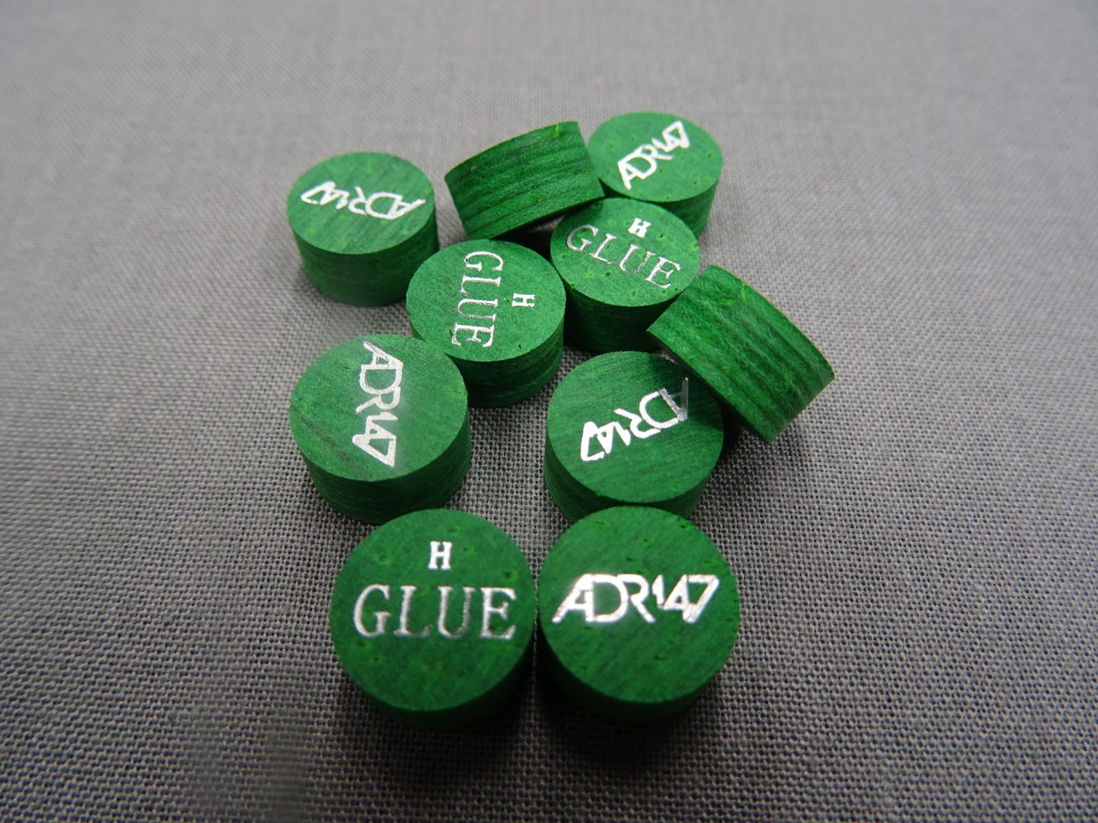 ADR147 Professional Green Cue Tip – Hard - 11mm